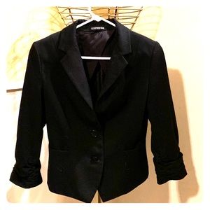 Express cropped blazer size 6